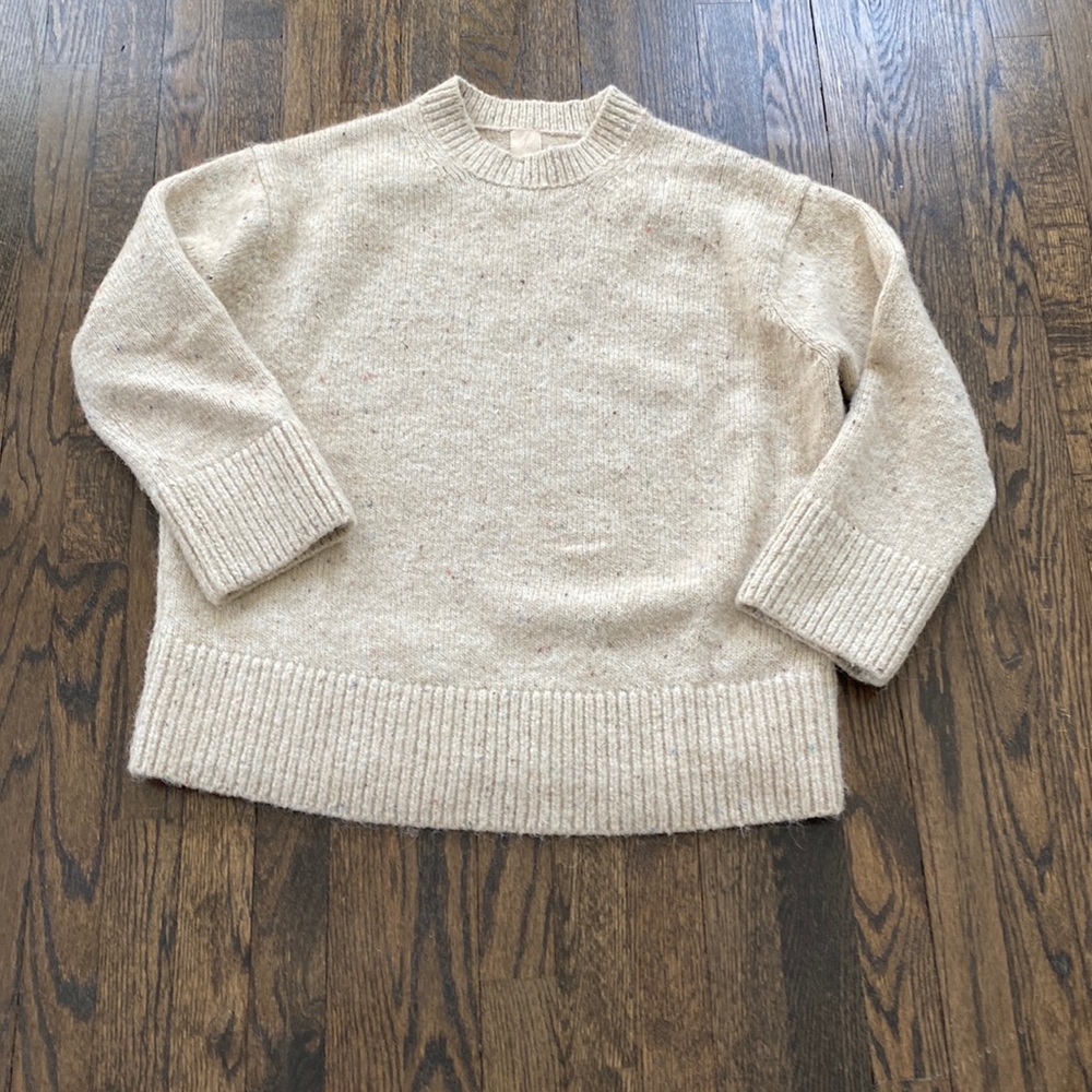 H and M oversized sweater